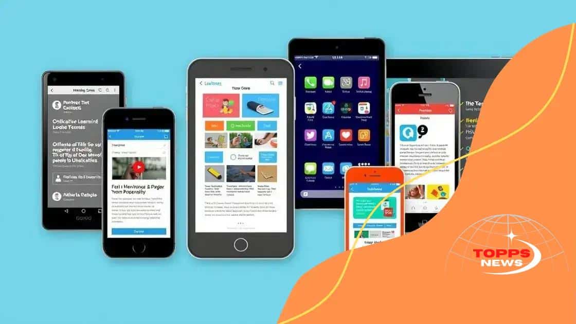 Key features to look for in mobile learning tools